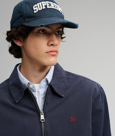 Lightweight Preppy Harrington Jacket Image 4