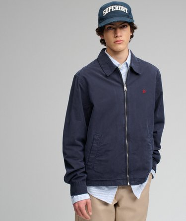 Lightweight Preppy Harrington Jacket Image 5