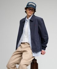 Giacca Harrington Preppy Leggera Vestibilit&agrave; Comoda