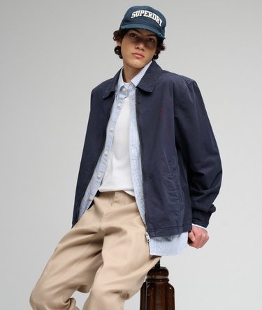 Lightweight Preppy Harrington Jacket Image 1