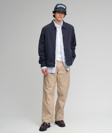 Lightweight Preppy Harrington Jacket Image 3
