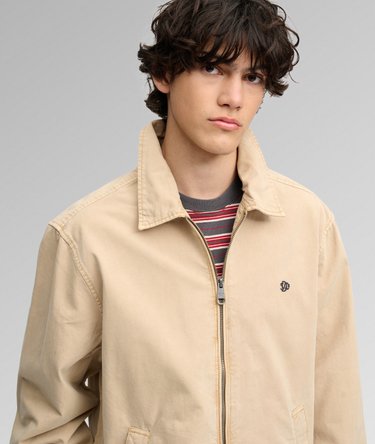 Lightweight Preppy Harrington Jacket Image 4