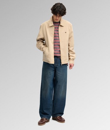 Lightweight Preppy Harrington Jacket Image 3