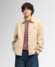 Giacca Harrington Preppy Leggera Vestibilit&agrave; Comoda