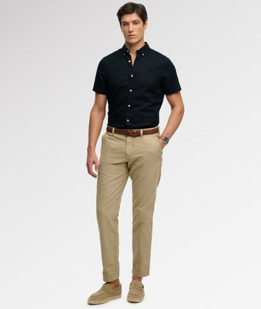 Cotton Linen Short Sleeve Shirt Image 3
