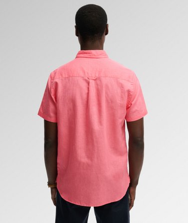 Cotton Linen Short Sleeve Shirt Image 5