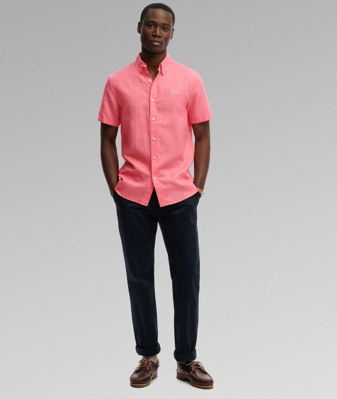 Cotton Linen Short Sleeve Shirt (1) 5 out of 5 stars, 1 reviews More Colours Available Price £31.49 Price reduced from £44.99 to You Save 30%