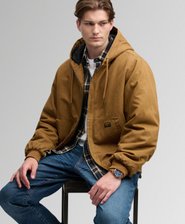 Hooded Workwear Bomber Jacket