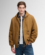 Hooded Workwear Bomber Jacket