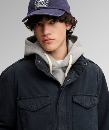 Cotton M65 Jacket Image 4