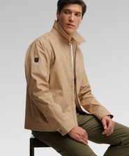 Harrington-Jacke mit Kragen