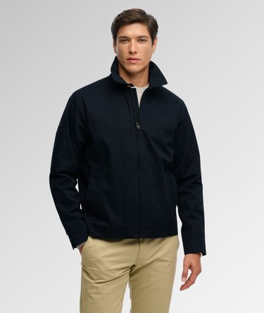Collared Harrington Jacket Image 5
