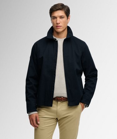 Collared Harrington Jacket Image 1