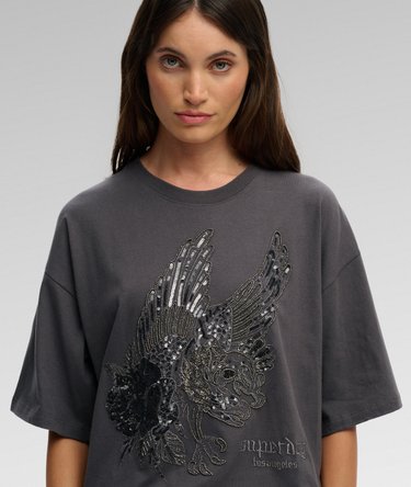 T-shirt Oversized Tattoo Orn&eacute; Image 1