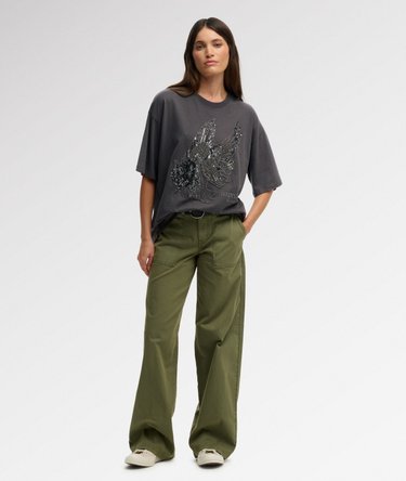 T-shirt Oversized Tattoo Orn&eacute; Image 4