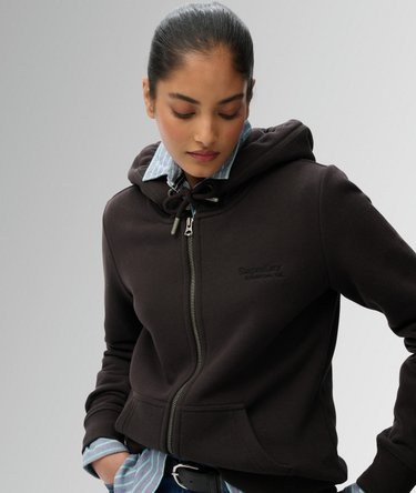 Athletic Essentials Logo Zip Hoodie Image 1
