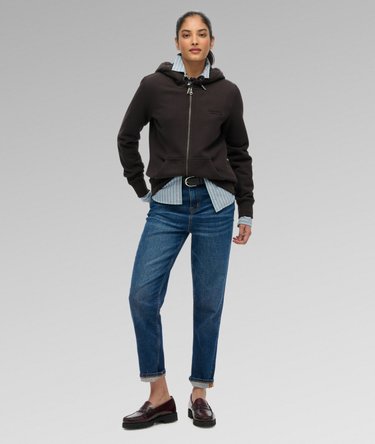 Athletic Essentials Logo Zip Hoodie Image 3
