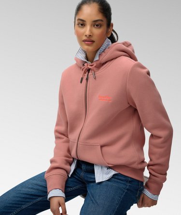 Athletic Essentials Logo Zip Hoodie Image 1