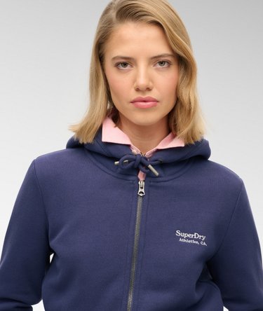 Athletic Essentials Logo Zip Hoodie Image 4