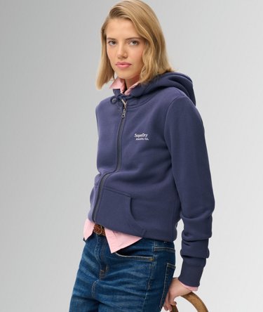 Athletic Essentials Logo Zip Hoodie Image 1