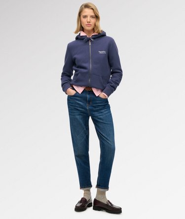 Athletic Essentials Logo Zip Hoodie Image 3