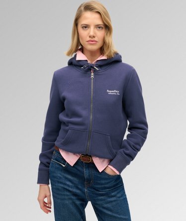 Athletic Essentials Logo Zip Hoodie Image 2