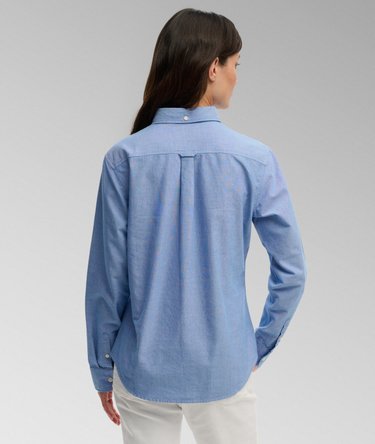 Slim Oxford Long Sleeve Shirt Image 5