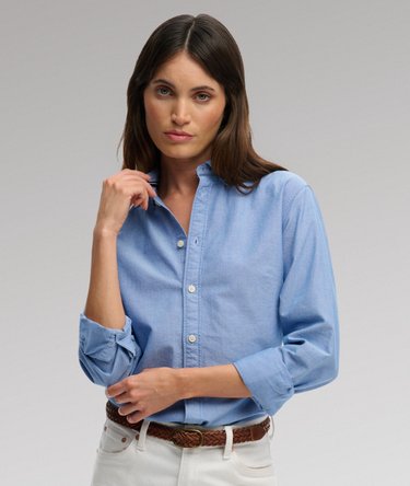 Slim Oxford Long Sleeve Shirt Image 2
