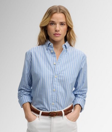 Slim Oxford Long Sleeve Shirt Image 2
