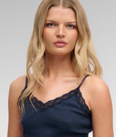 Essential Lace Trim Cami Top Image 4