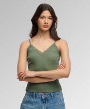Essential Camisole med Blondekant