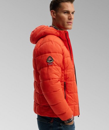 Hooded Box Quilt Fuji Lite Jacket Image 2