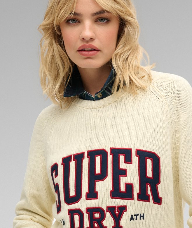 Slouchy Knitted Graphic Crew Jumper (5) 5 out of 5 stars, 5 reviews More Colours Available Price £38.49 Price reduced from £54.99 to You Save 30%