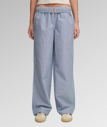 Pantalon Ray&eacute; en Coton Image 4