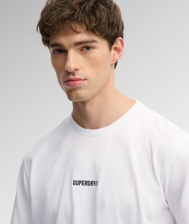 Micro Logo T-shirt Relaxed Pasvorm Image 3