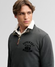 Tonal Half Zip Sweatshirt