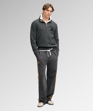 Tonal Half Zip Sweatshirt Image 4