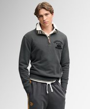 Tonal Half Zip Sweatshirt