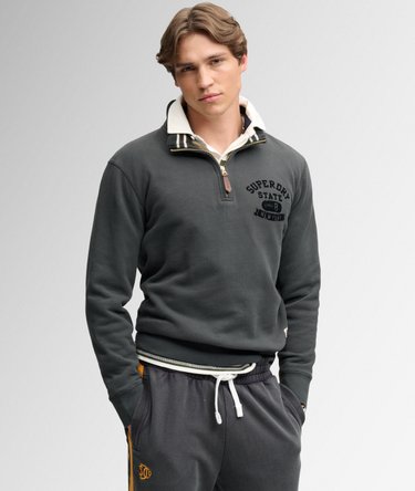 Tonal Half Zip Sweatshirt Image 2