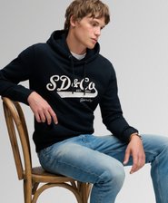 SD&Co Washed Embroidered Relaxed Hoodie