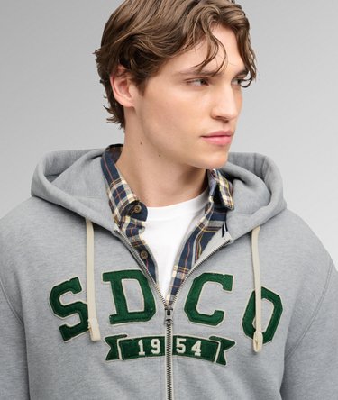 SD&Co. Zip Through Hoodie Image 4