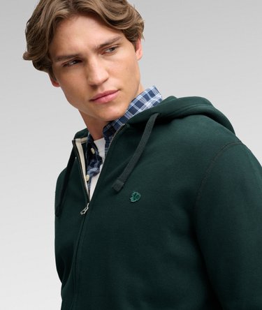 Essential SD Co Logo Zip Hoodie Image 4