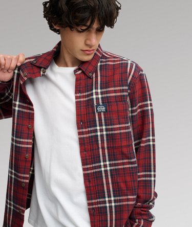 Long Sleeve Cotton Lumberjack Shirt Image 1