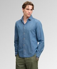 Essentials Chambray Long Sleeve Shirt