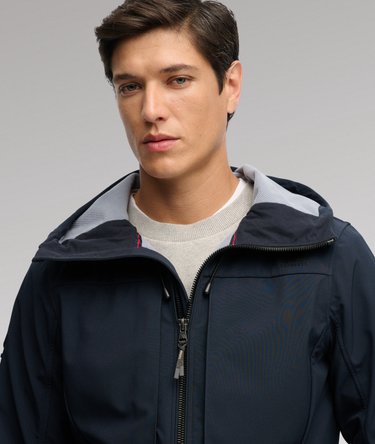 Hooded Softshell Trekker Jacket Image 4