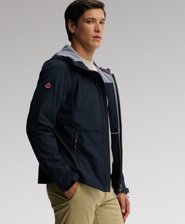 Softshell Trekker-jacka med huva