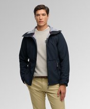 Softshell Trekker-jacka med huva