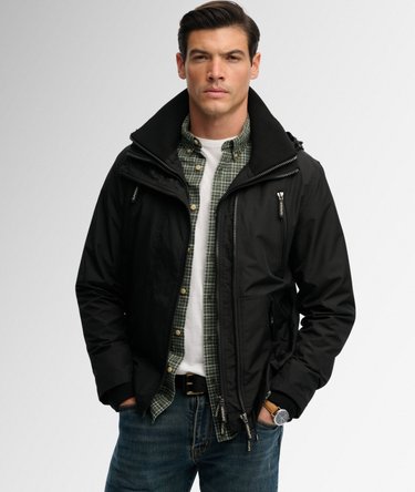 Hooded Mountain Windbreaker Jacket Image 5