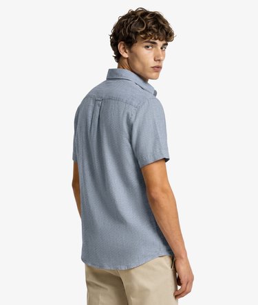 Riviera Short Sleeve Linen Shirt Image 5