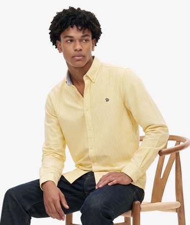 Preppy Oxford Long Sleeve Shirt Image 3